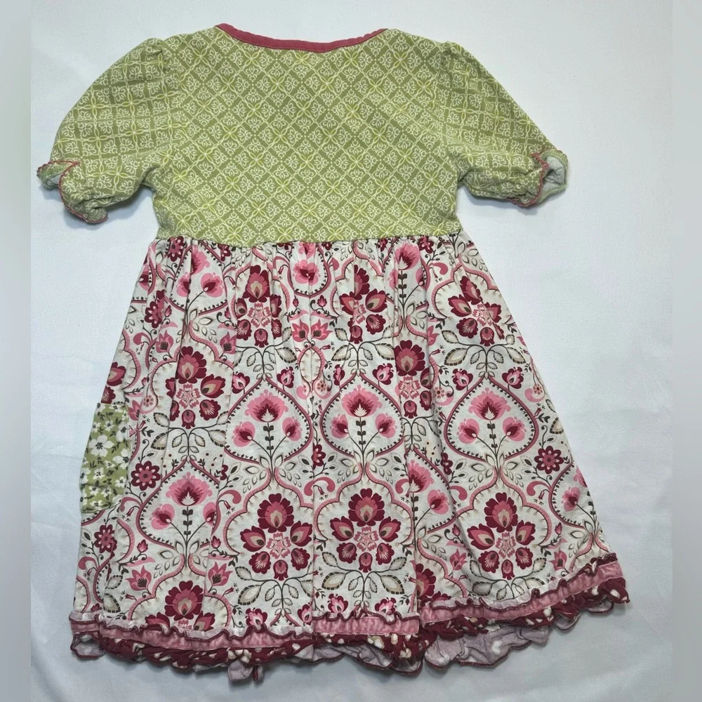 NWT MATILDA JANE DAYDREAM FLORAL MEDALLION MIXED‎ PRINT MAGGIE DRESS SIZE 4
